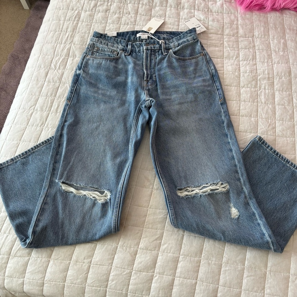 Good American - GOOD PETITE 90S RELAXED JEANS - Picture 2 of 3
